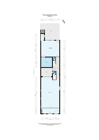 Plattegrond - Keizersgracht 584-586, 1017 EN Amsterdam - 210_220_Keizersgracht 586 - Amsterdam - Kelder - 2D.jpg